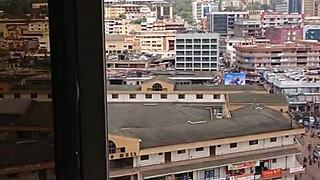 Behind The Scenes: Two Big Ass Babes Share Monster Cock!