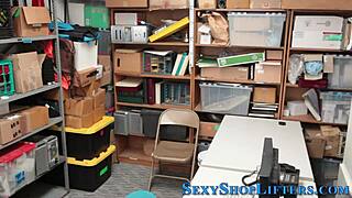 Teen amateur thief caught fingered and railed hard in HD reality