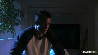 horny short-haired blonde deepthroats boyfriend then rides him on sofa