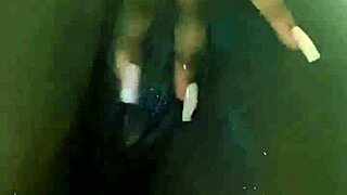 Wet ebony ass and juicy pussy dripping in homemade solo play