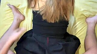 Amateur College Girl's Passionate Post-Party Doggystyle Sex