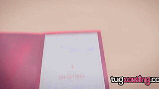 tug casting jamie jett teases with valentine handjob ball licking rides chucks dick cumshot pov