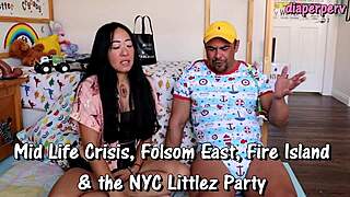 what happens backstage at kinky birthday folsom party clothes gettin ripped?