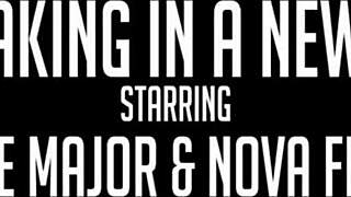 Brunette Nova Flame Milks Rome Majors Big Black Cock