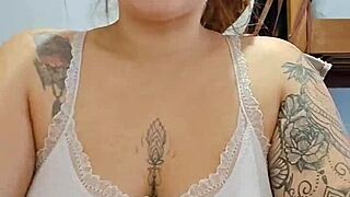 Horny Headlight Lights Up Huge Tits