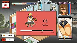 handyman dives into steamy fucks with sexy female clients across wild ryona hentai game scenes