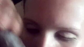 lena starr takes massive cumshot right in her eye, ouch!