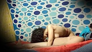 Watch this horny mexican university prof ride cock on hidden cam!