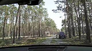 bavarian nerd emily with glasses fucked hard by stranger at broken car