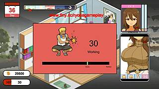 handyman dives into steamy fucks with sexy female clients across wild ryona hentai game scenes