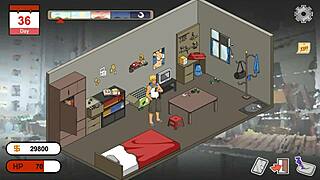 handyman dives into steamy fucks with sexy female clients across wild ryona hentai game scenes