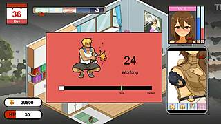 handyman dives into steamy fucks with sexy female clients across wild ryona hentai game scenes