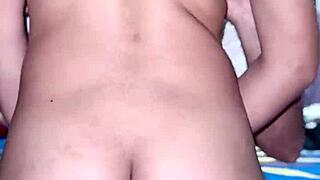 hey university student visits my room for wild fun