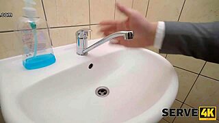 dude, picture sweet revenge sex in toilet with shaved czech pussy