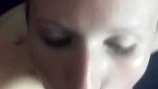 lena starr takes massive cumshot right in her eye, ouch!