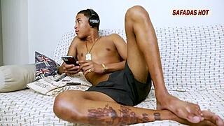 curvy brazilian babe rides monster cock pov creampie