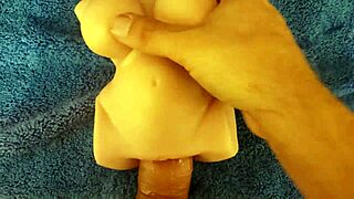 Massive cock stretches tiny doll in first raw fuck