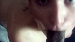 lena starr takes massive cumshot right in her eye, ouch!