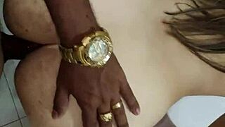 intriguing big ass blonde bitch reveals her monster curves