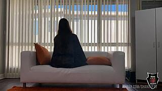 ROME MAJOR RAMS MONSTER COCK DEEP INTO HAZEL MOORE'S THROAT!