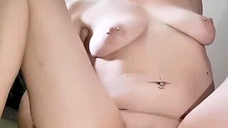 SLUT POUNDS SHAVED PUSSY HARD WITH PINK VIBRATOR IN HORNY SOLO RAGE