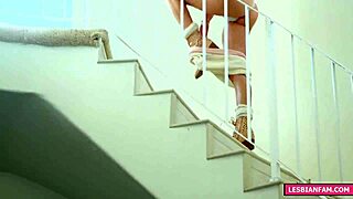 Tiny brunette lesbians finger suck tight bodies