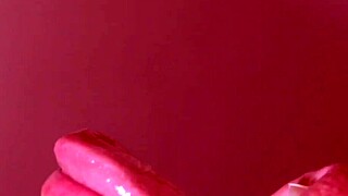 Watch This Japanese Babe Face Fuck Close Up Blowjob