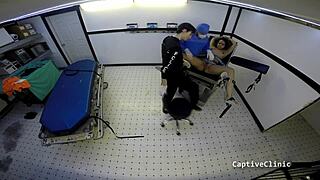 Sheila Daniels Latex Nurse Humiliates Handcuffed Patient Hospital Screaming Fuck