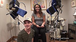 Sheila Daniels Latex Nurse Humiliates Handcuffed Patient Hospital Screaming Fuck