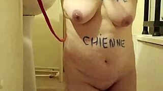 hey little slave eat from the bowl like a good pet while i humiliate you