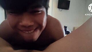 Thai Milf POV Bedroom Pounded Hard by Sweaty Stud