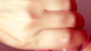 Watch This Japanese Babe Face Fuck Close Up Blowjob