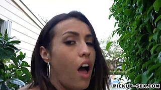 Sexy Czech Babe Kelsi Monroe Nailed Hard in Public Outdoors