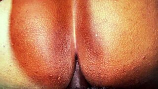 Curvy Black Fat Ass Devours Monster Cock for Intense Pleasure