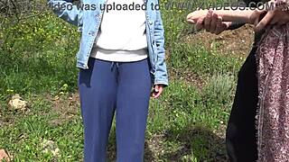 american tourist in saudi arabia shocked as sextoy dealer gapes her big pussy with used dildo