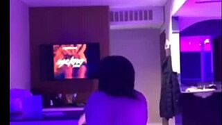 don't share this or sis sees, says latina sucking big ass cock