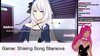 Vtuber explores shining song starnova mariya route part 5