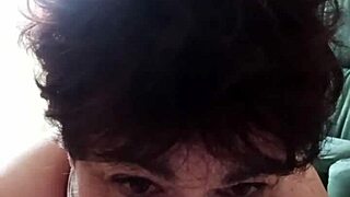 Chienne Marie Shumilie bound and toyed for her master in homemade BDSM