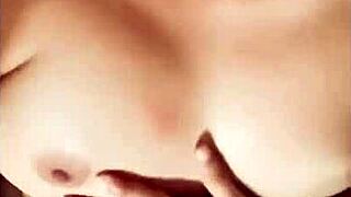 curvy arab housewife slut bent over for double cock creampie