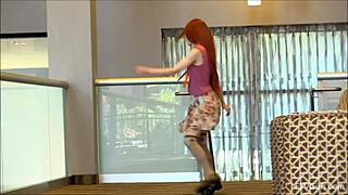 What if Dolly Little's redhead fingers drive you wild?