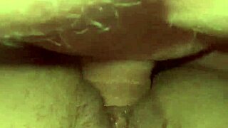 Homemade amateur video captures real couple moments at home casually