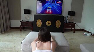 oh man, my big ass blue eyed brunette took that pov anal creampie so deep!