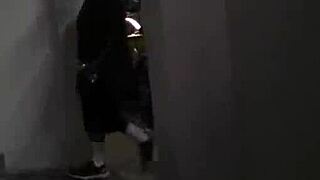 hey tattooed slut, guzzling all that bbc jizz from blowbang gangbang?