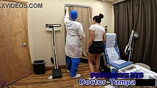 Dr Tampa Performs Alix Avery's First Gyno Exam