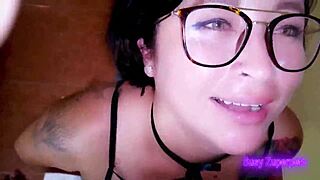 samanta swallows cum after sensual deep verga mamadas