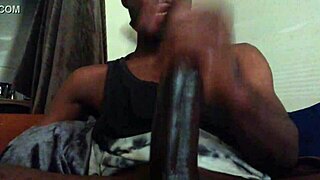 whoa big black monster cock close up cum explosion 😍🔥💦