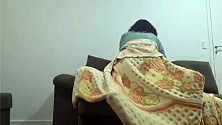 mature brunette milf bounces huge cock cowgirl style in homemade video