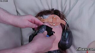 Horny slut locked in ass asylum for extreme treatment!