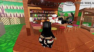 Hey, Ashley cheats on Roblox BF with shy fat friend anal