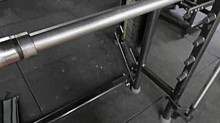 Watch me fuck hot brunette Kel Macettare in condo gym! 🔥🏋️‍♀️💦